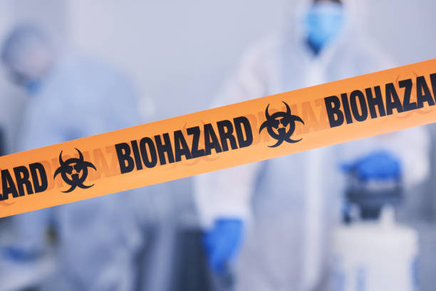 Professional Biohazard technician working in Fairfax, VA